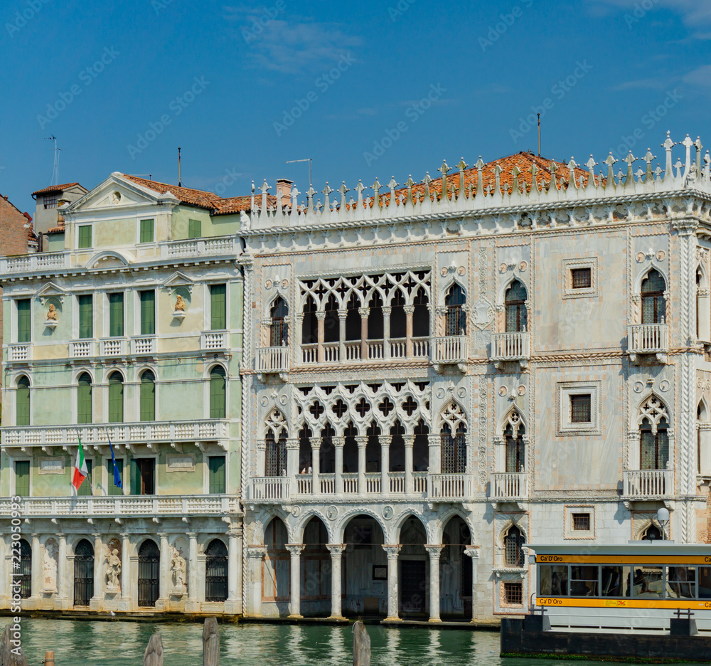 Ca d Oro (Palazzo Santa Sofia), a palace on the Grand Canal in Venice, Veneto, Italy