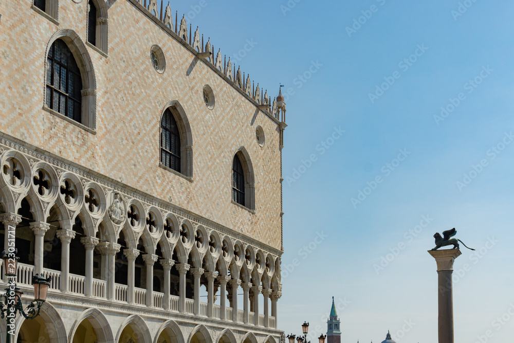Doge's Palace (Palazzo Ducale) on San Marco square, Venice, Veneto, Italy