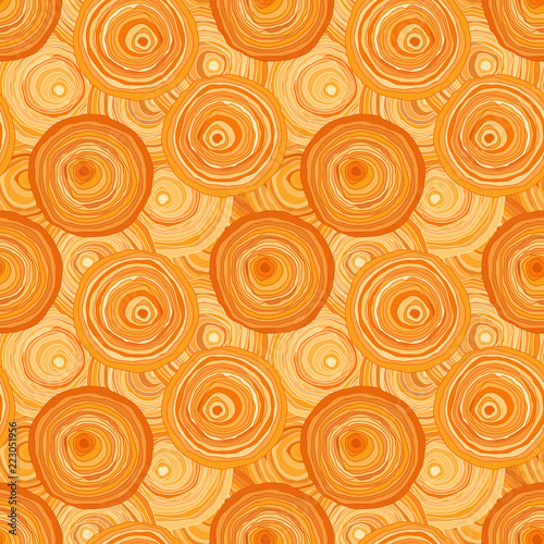 Circles contour multicolored