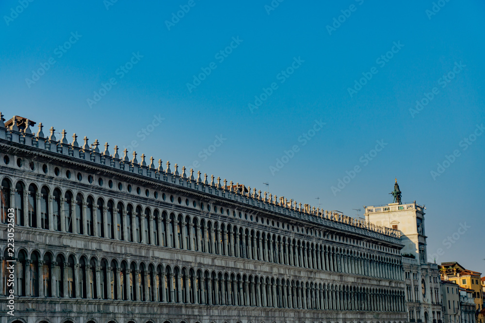 Palace on San Marco square, Venice, Veneto, Italy