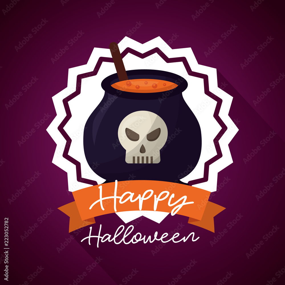Fototapeta premium happy halloween day