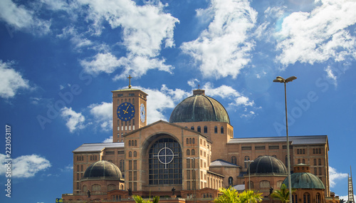 Obraz na płótnie Aparecida, São Paulo, Brasil - 15/09/2018: Santuário Nacional de Nossa Senhora A