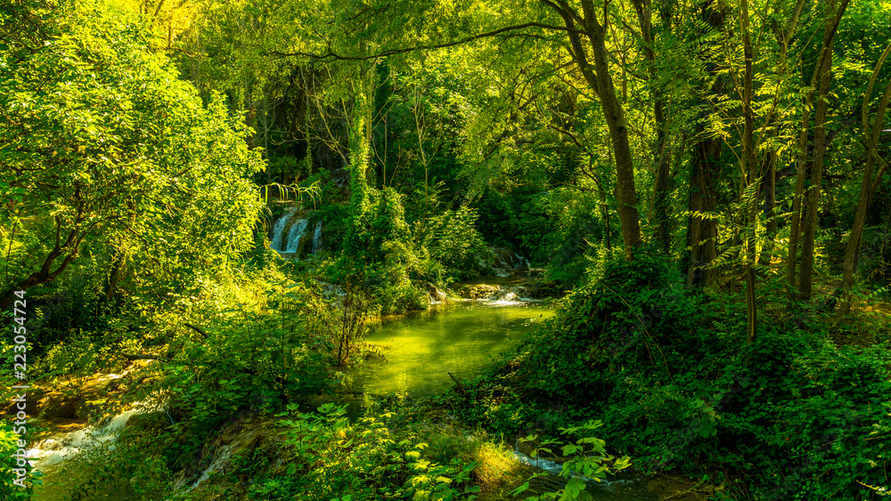 Obraz premium Krka Wasserfälle
