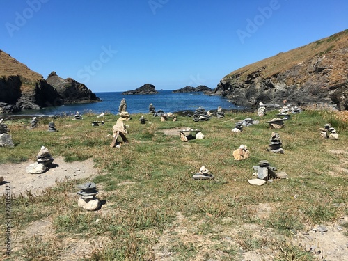 Port Near beach in Cornwall