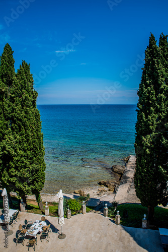 Fototapeta Naklejka Na Ścianę i Meble -  breakfast place in croatia