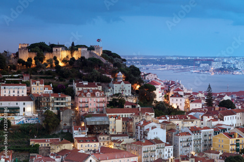 Panorama Lisbonne Alfama Portugal