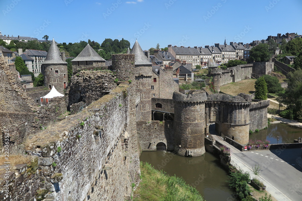 Festung von Fougères, Bretagne