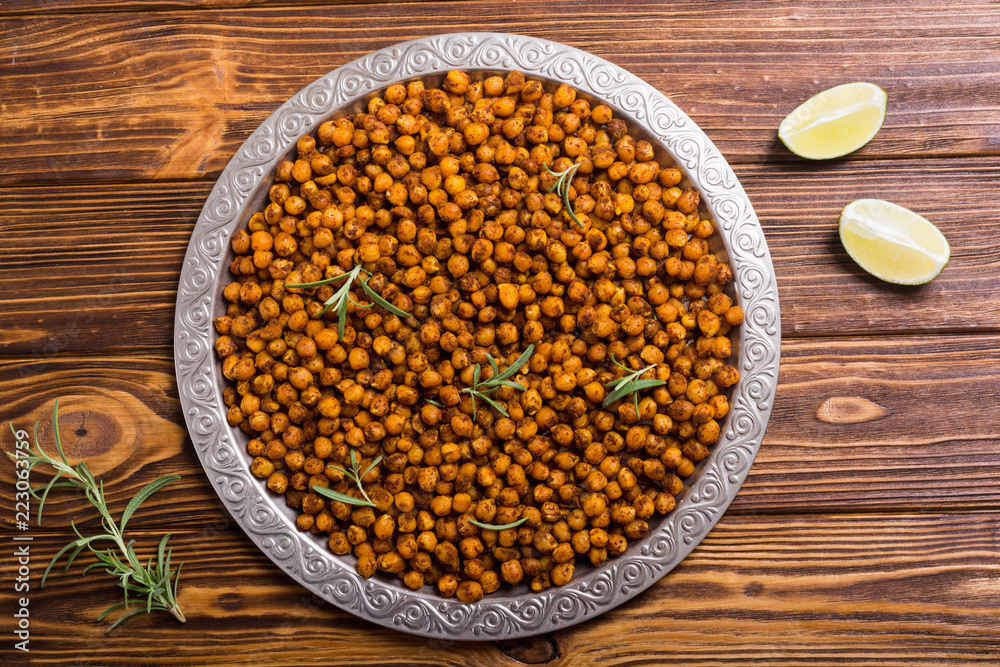 Roasted chickpeas with rosemary Roasted chickpeas with rosemary