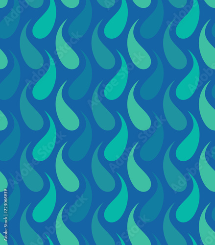 Vector seamless background with drops