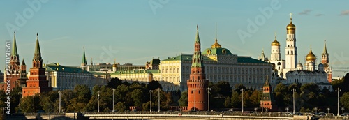 Panorama of Moscow Kremlin