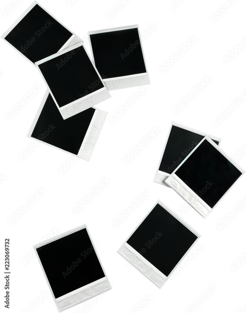 Blank Polaroid Frames - Isolated Blank Polaroid Frames - Isolated