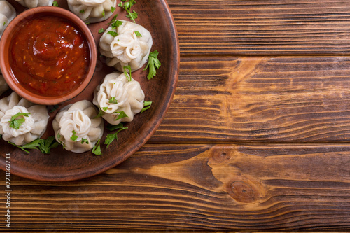 Georgian dumplings khinkali