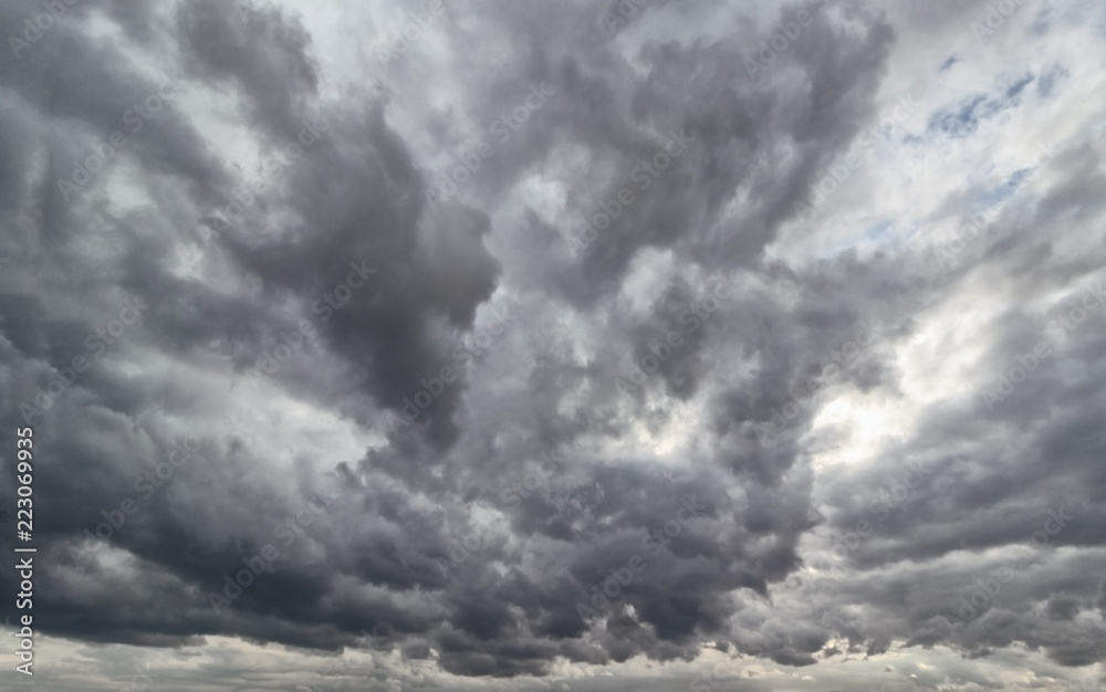 Obraz premium Background rain clouds