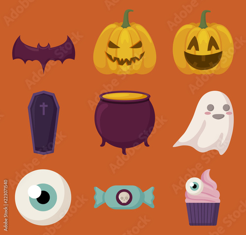 Halloween celebration design photo