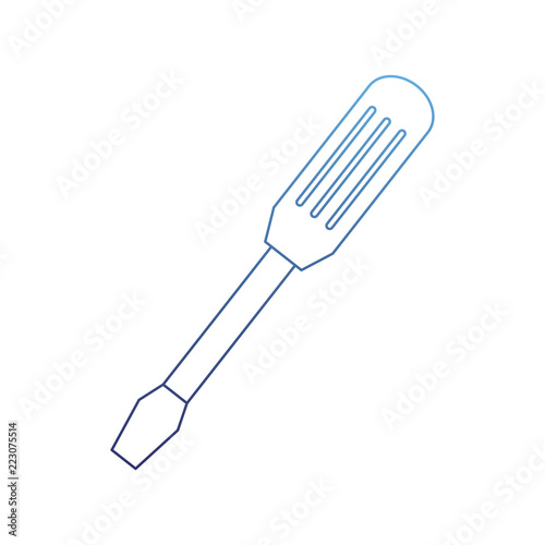 degraded outline industry screwdriver equipment service repair