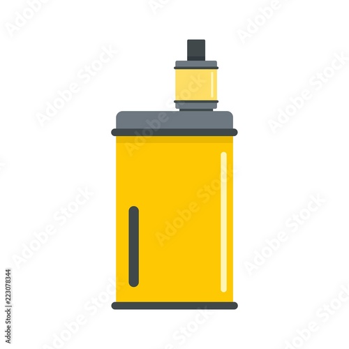 Vape mod icon. Flat illustration of vape mod vector icon for web design