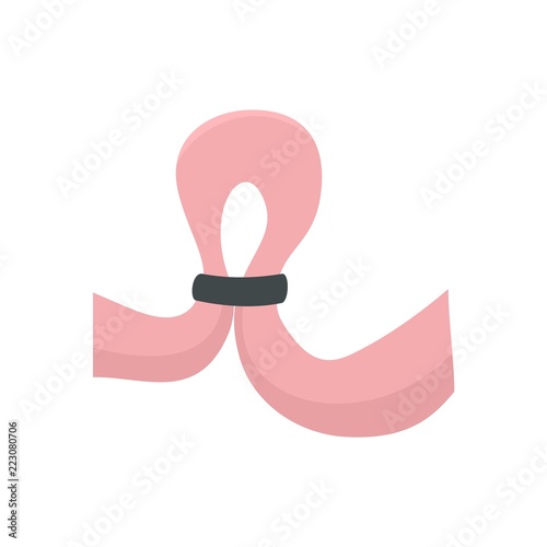 Strip vagine icon. Flat illustration of strip vagine vector icon for web design