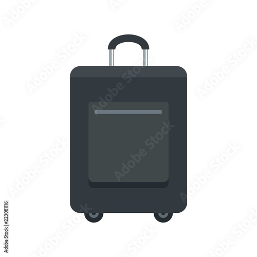 Trip bag icon. Flat illustration of trip bag vector icon for web design