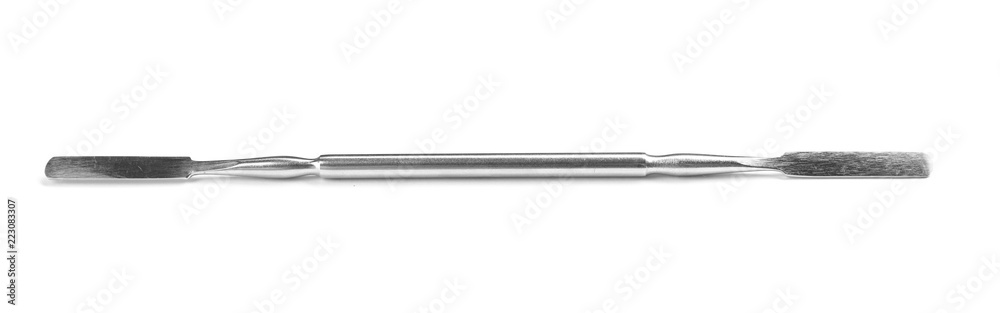 Dental instrument on white background. Medical tool Dental instrument on white background. Medical tool