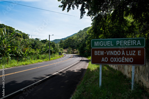 road in the forest