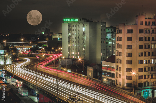 Porto Alegre lua viaduto 
