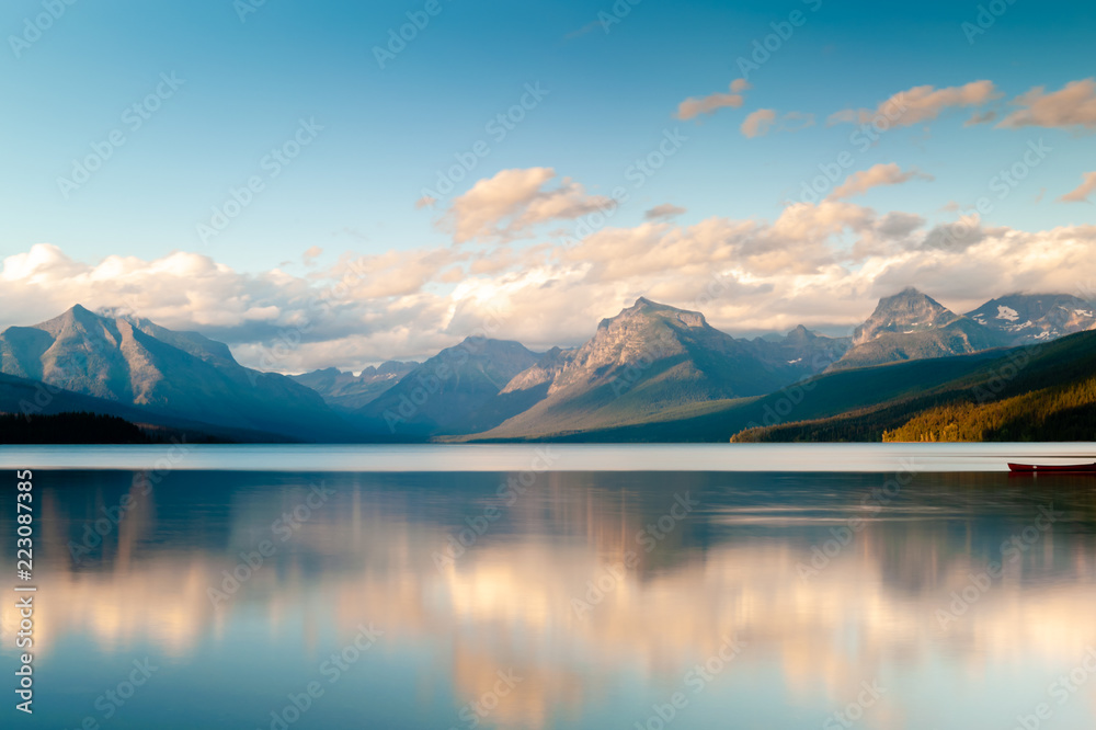 Stillness on Lake McDonald