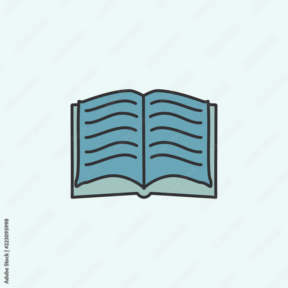 open book sketch icon. Element of education icon for mobile concept and web apps. Field outline open book sketch icon can be used for web and mobile open book sketch icon. Element of education icon for mobile concept and web apps. Field outline open book sketch icon can be used for web and mobile