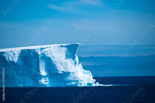 Beautiful view of the iceberg in Antarctica