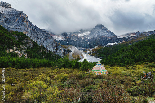 DaoChengYa butyl scenic area in sichuan province photo