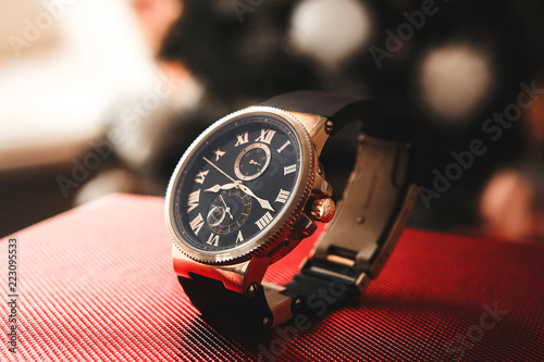 Expensive men's watches of elite brand