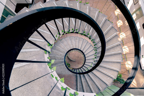 Spiral staircase photo