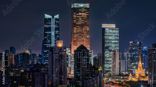 Shanghai urban construction photo