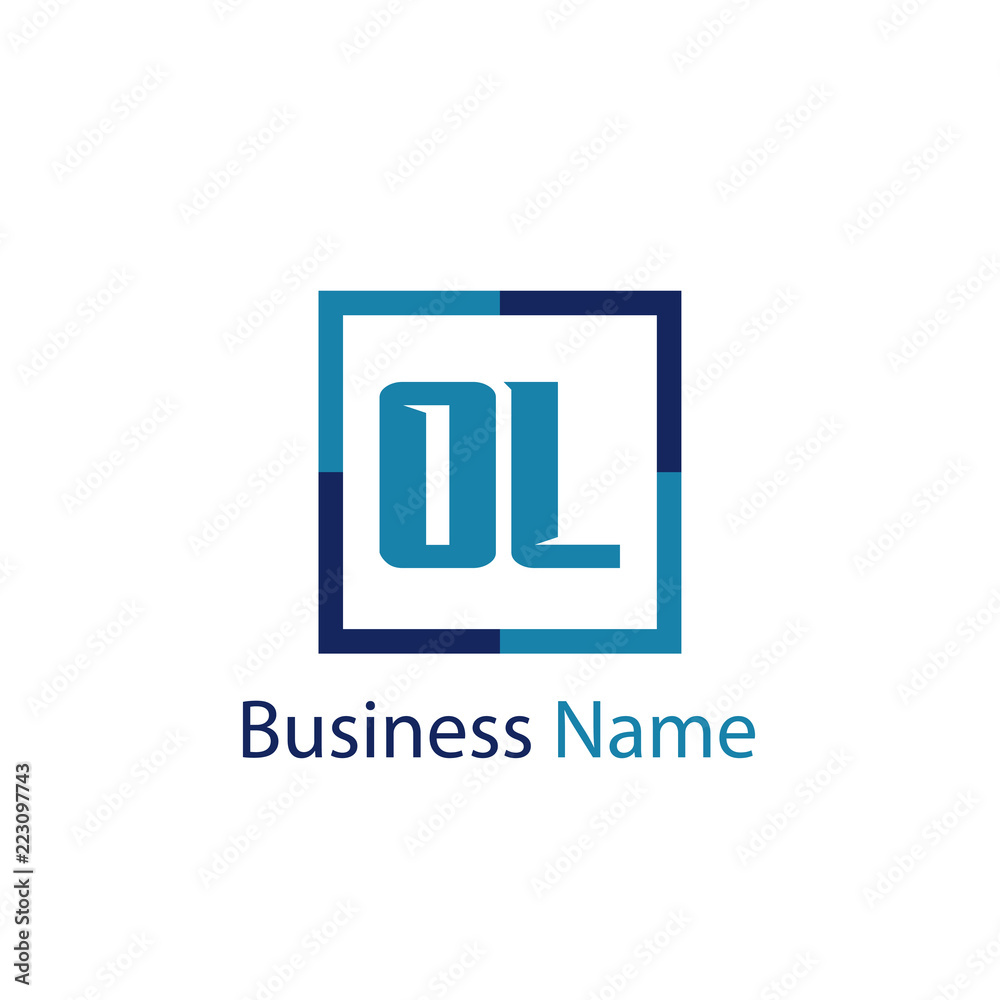Initial Letter OL Logo Template Design Initial Letter OL Logo Template Design