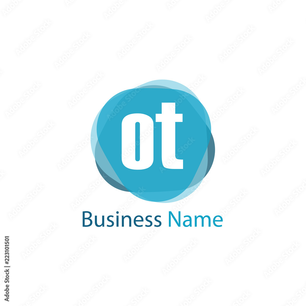 Initial Letter OT Logo Template Design Initial Letter OT Logo Template Design