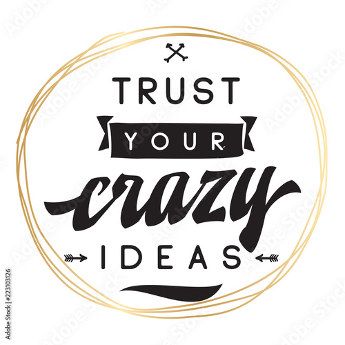 Typography for t shirt or sweatshirt printing and embroidery. Print for tee. Inspirational quote, motivation.