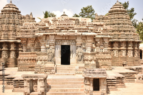 Chennakesava Temple at Somanathapura, Karnataka photo