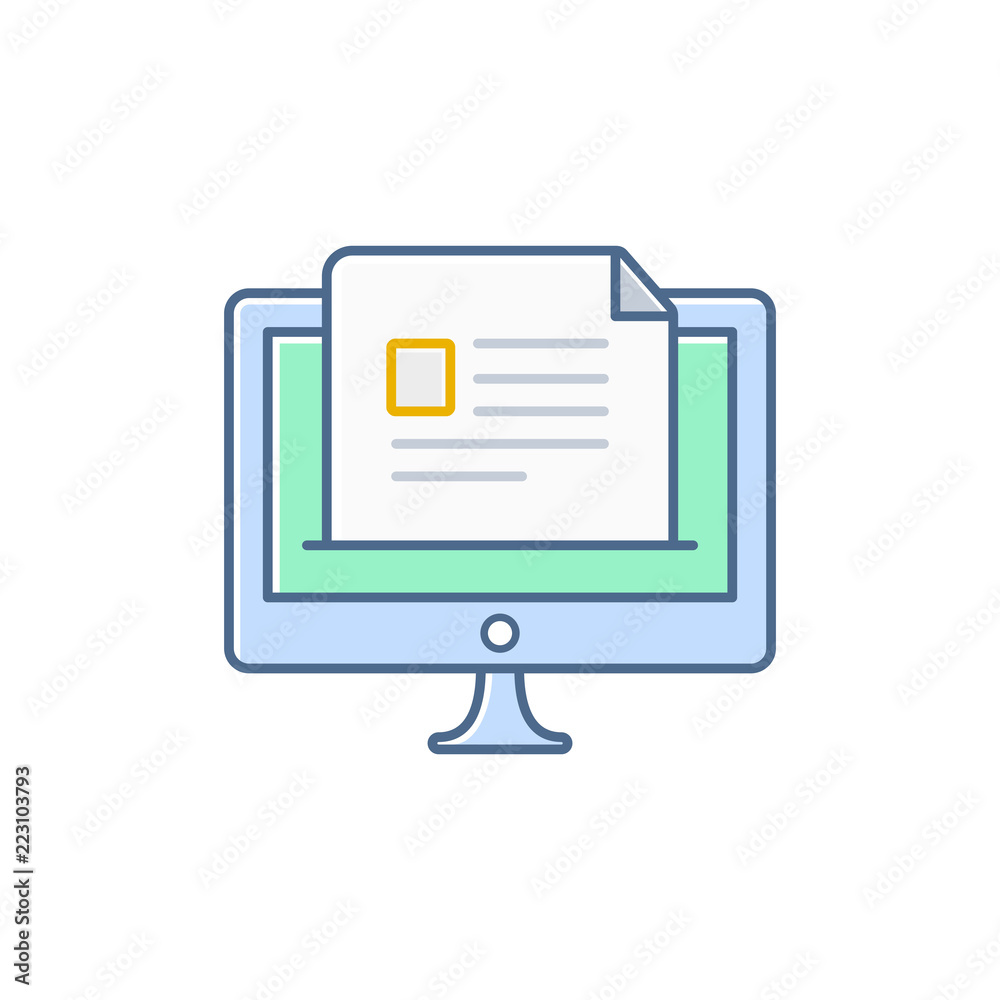 receive and read a document via a desktop computer receive and read a document via a desktop computer