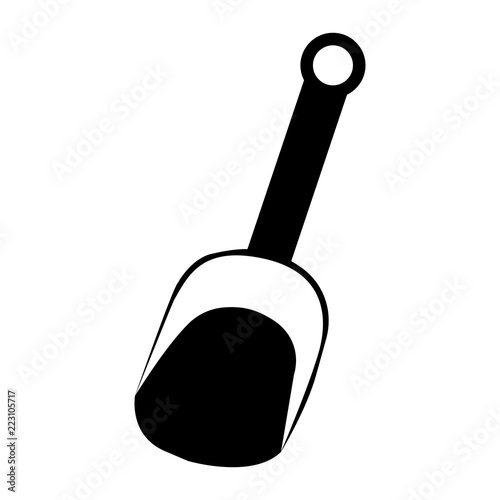 Spatula Toy Isolated icon. Simple style. Vector Illustration