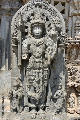 Chennakesava Temple at Somanathapura, Karnataka photo