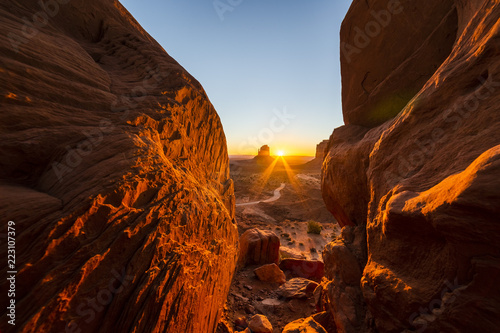 Monument Valley sunrise