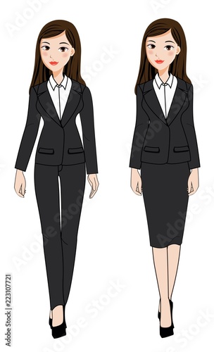 business woman in suit 