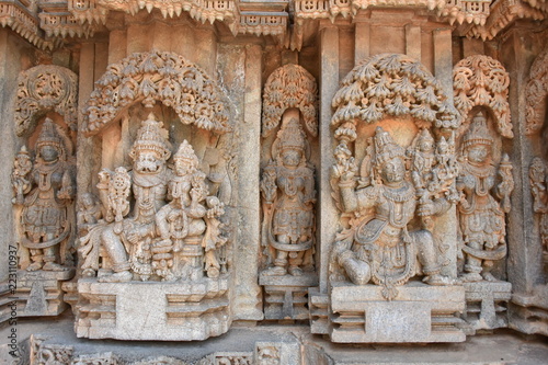 Chennakesava Temple at Somanathapura, Karnataka photo