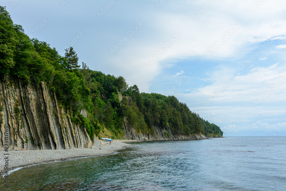 Black Sea coast. The Kiseleva Rock, Tuapse Russia