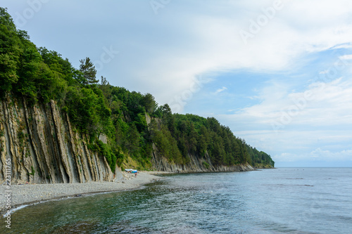 Black Sea coast. The Kiseleva Rock, Tuapse Russia