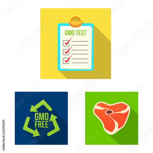 Isolated object of  and  icon. Set of  and  stock vector illustration.