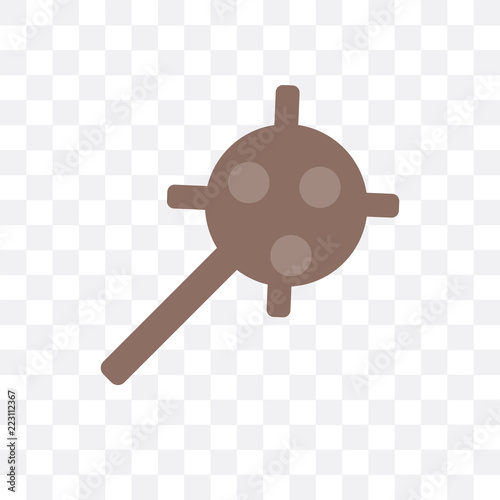 cudgel icon isolated on transparent background. Simple and editable cudgel icons. Modern icon vector illustration.