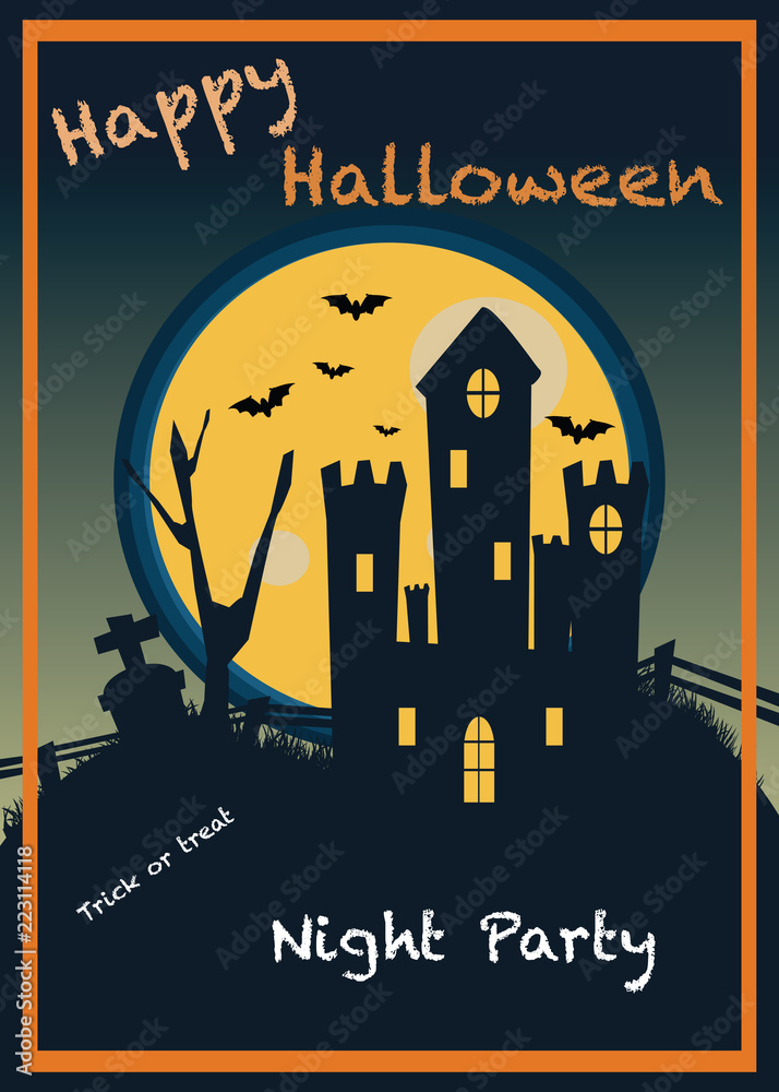 halloween backgrounds vector illustration
