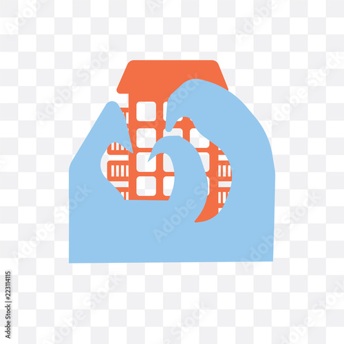 tsunami icon isolated on transparent background. Simple and editable tsunami icons. Modern icon vector illustration.