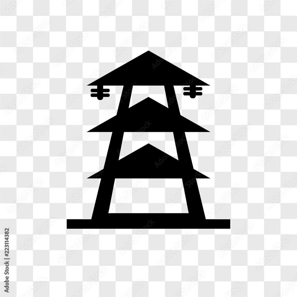 electric tower icons isolated on transparent background. Modern and editable electric tower icon. Simple icon vector illustration. electric tower icons isolated on transparent background. Modern and editable electric tower icon. Simple icon vector illustration.
