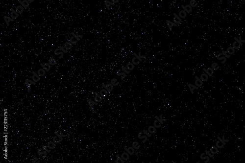 Stars and galaxy outer space sky night universe black starry background of starfield 